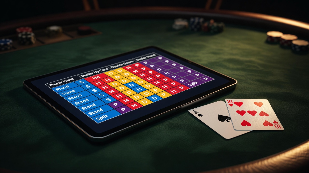 Deciphering the Basic Strategy Chart - online blackjack basic strategy